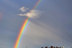 Regenbogen über Görlitz