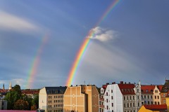 Regenbogen über Görlitz